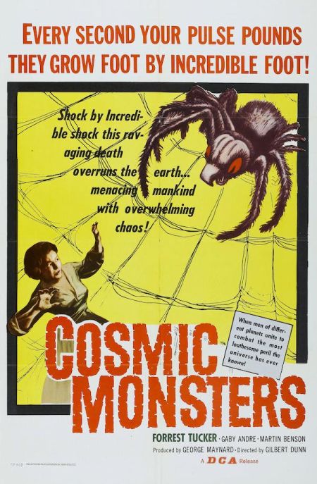 Poster for the movie Cosmic Monsters