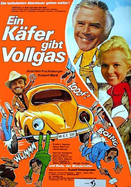 Poster for the movie Ein Käfer gibt Vollgas