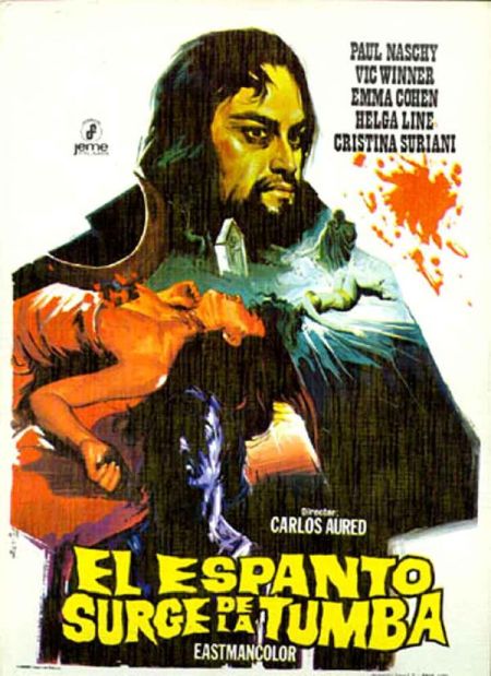 Poster for the movie El espanto surge de la tumba