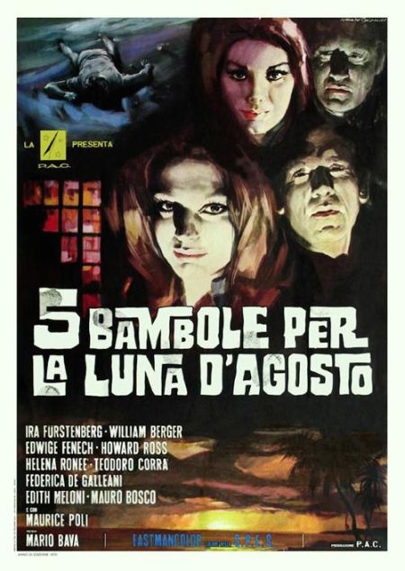 Poster for the movie 5 bambole per la luna d'agosto