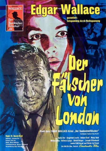 Poster for the movie Der Fälscher von London