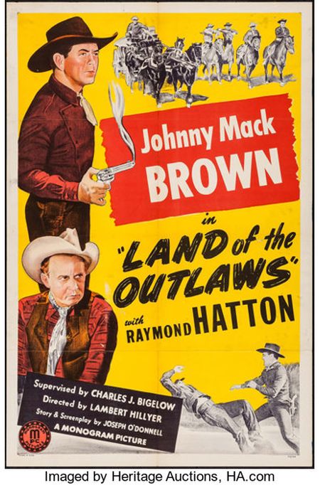 Poster for the movie Land of the Outlaws