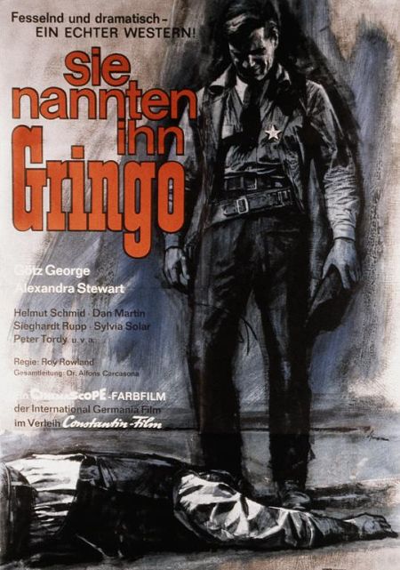 Poster for the movie Sie nannten ihn Gringo