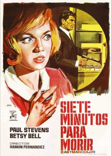 Poster for the movie Siete minutos para morir