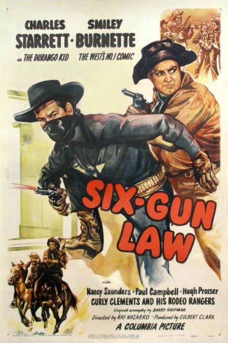 Poster for the movie Six-Gun Law