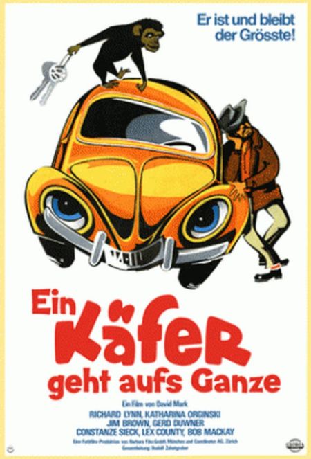 Poster for the movie Ein Käfer geht aufs Ganze