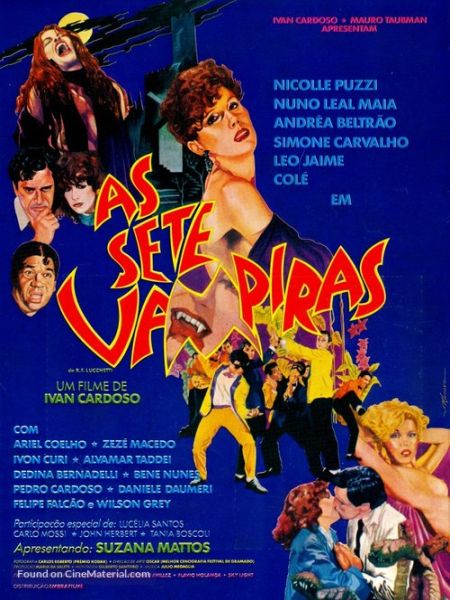 Poster for the movie As sete vampiras