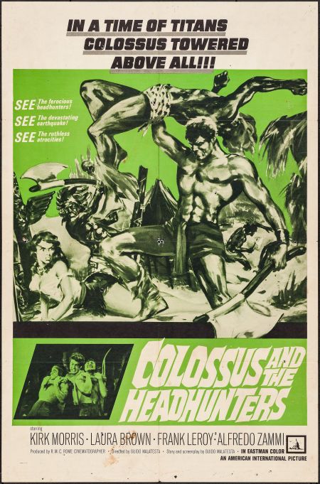 Poster for the movie Colossus and the Headhunters