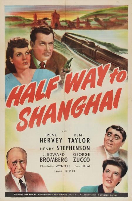 Poster for the movie Halfway to Shanghai