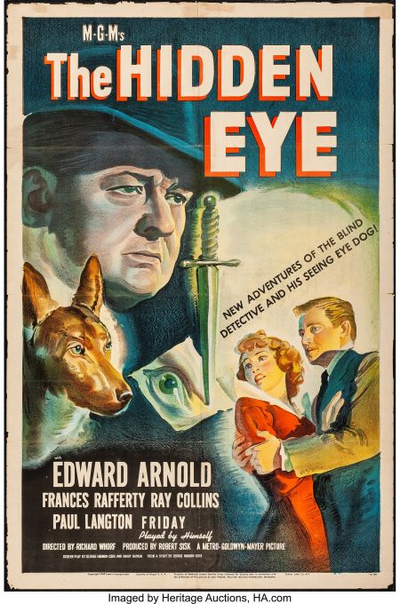 Poster for the movie The Hidden Eye