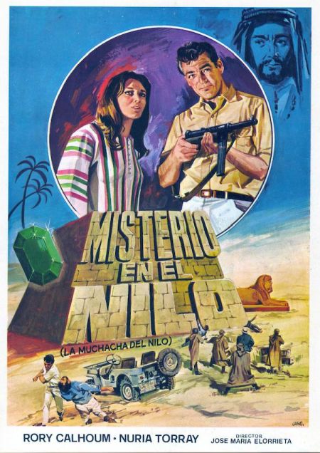 Poster for the movie La muchacha del Nilo