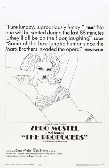 Poster for the movie The Producers