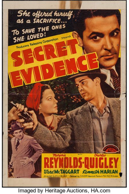 Secret Evidence (PRC, 1941)