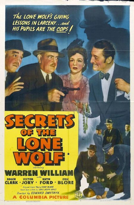 Poster for the movie Secrets of the Lone Wolf