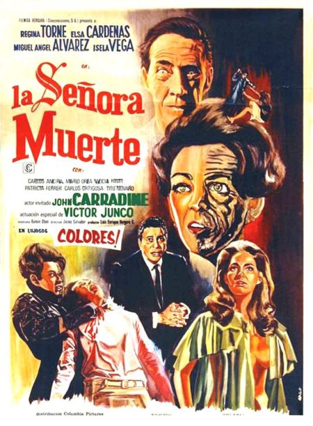Poster for the movie La señora Muerte