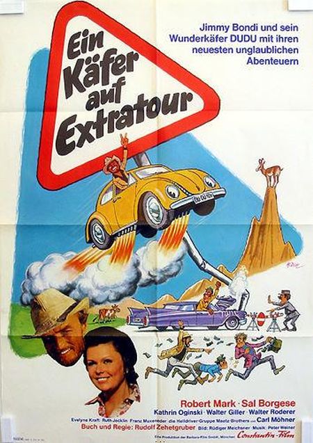 Poster for the movie Ein Käfer auf Extratour