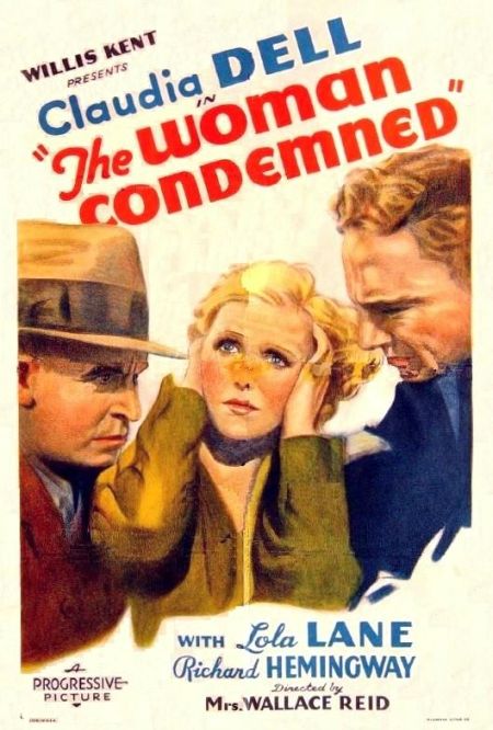 Poster for the movie The Woman Condemned