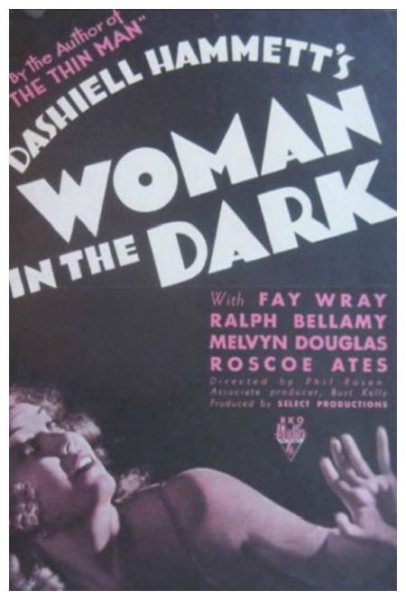 Poster for the movie Woman in the Dark