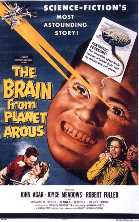 Poster for the movie The Brain from Planet Arous