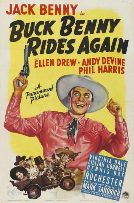 Poster for the movie Buck Benny Rides Again