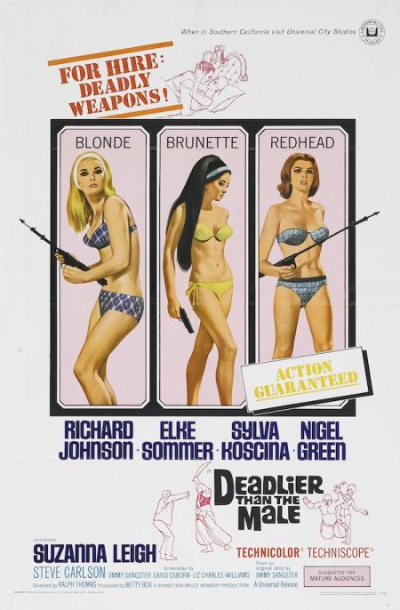 Poster for the movie Deadlier than the Male