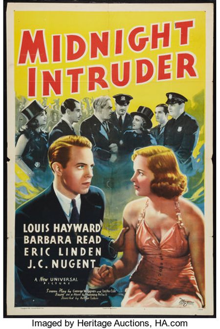 Poster for the movie Midnight Intruder