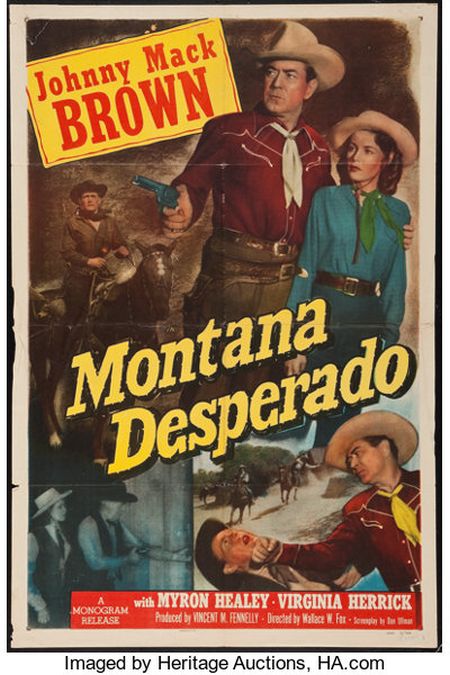 Poster for the movie Montana Desperado