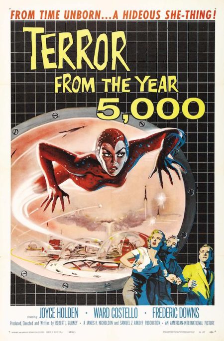 Poster for the movie Terror from the Year 5000