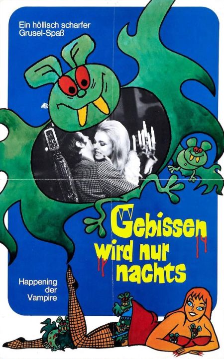 Poster for the movie Gebissen wird nur nachts - das Happening der Vampire