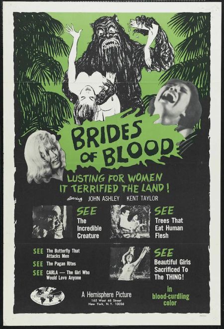 Poster for the movie Brides of Blood