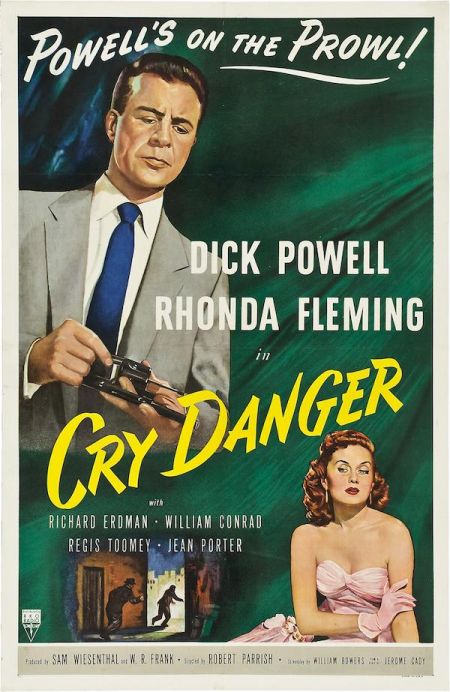 Poster for the movie Cry Danger