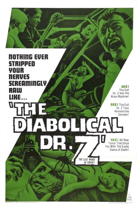 Poster for the movie The Diabolical Dr. Z