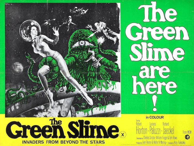 Half sheet for the movie The Green Slime