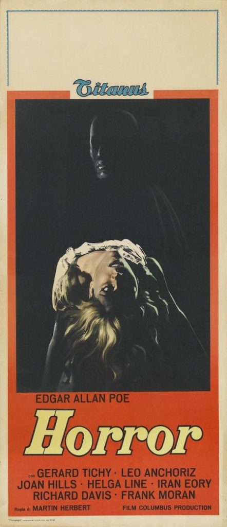 Poster for the movie Horror