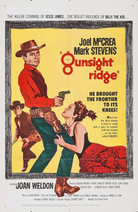 Poster for the movie Gunsight Ridge