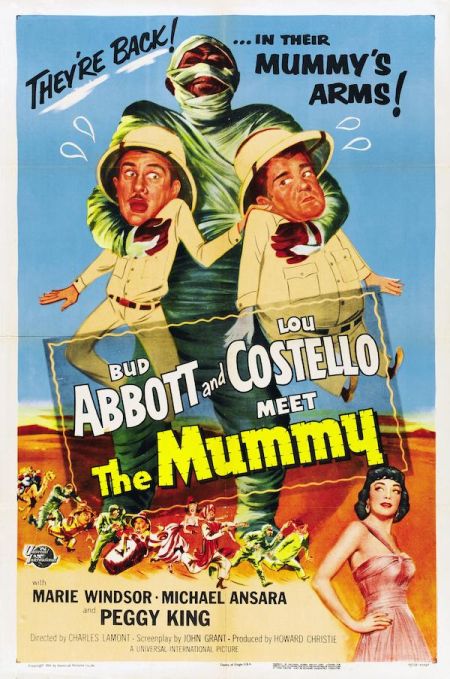 Abbott and Costello Meet the Mummy (Universal, 1955)