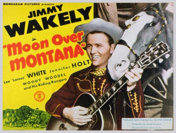 Poster for the movie Moon over Montana