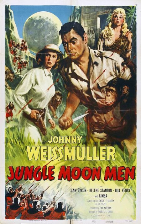 Poster for the movie Jungle Moon Men
