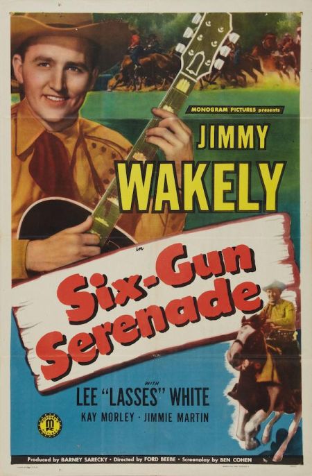 Poster for the movie Six-Gun Serenade