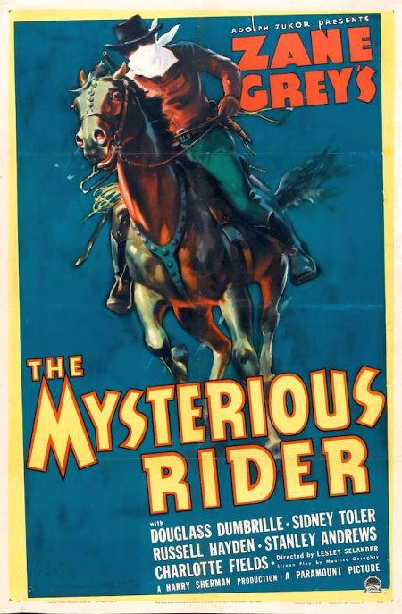 Poster for the movie The Mysterious Rider
