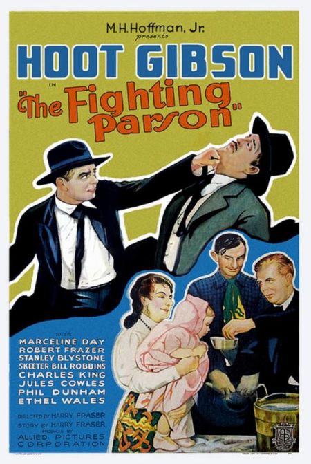Poster for the movie The Fighting Parson