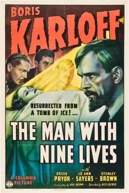 The Man with Nine Lives (Columbia, 1940)