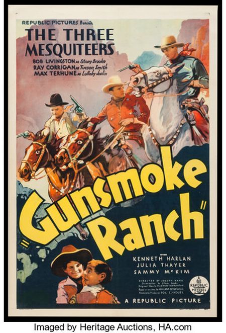 Poster for the movie Gunsmoke Ranch