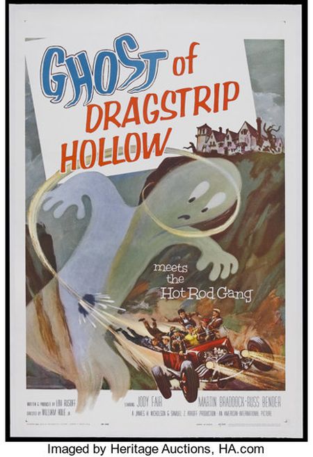 Poster for the movie Ghost of Dragstrip Hollow
