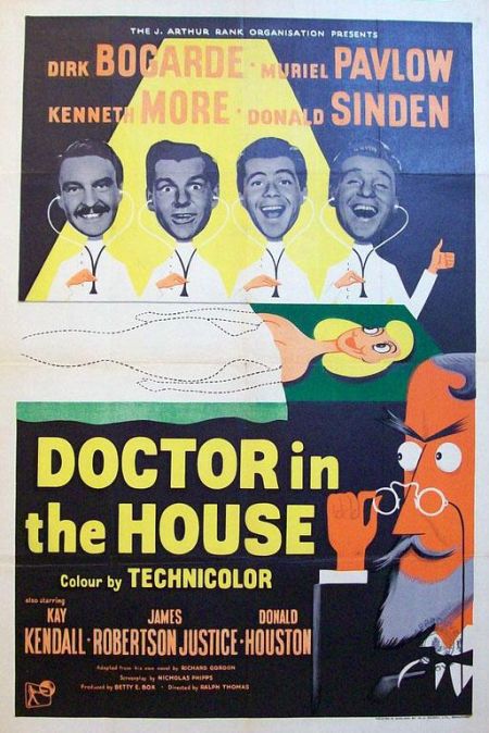 Poster for the movie Doctor in the House