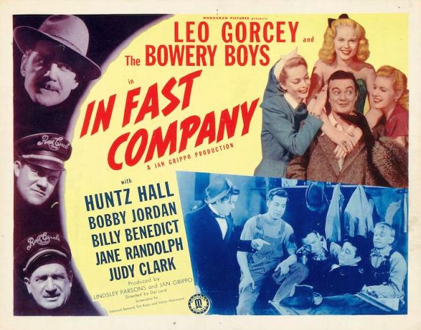 Lobby card for the movie In Fast Company