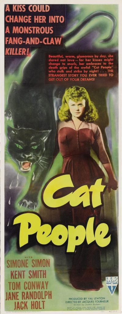 Poster for the movie Cat People
