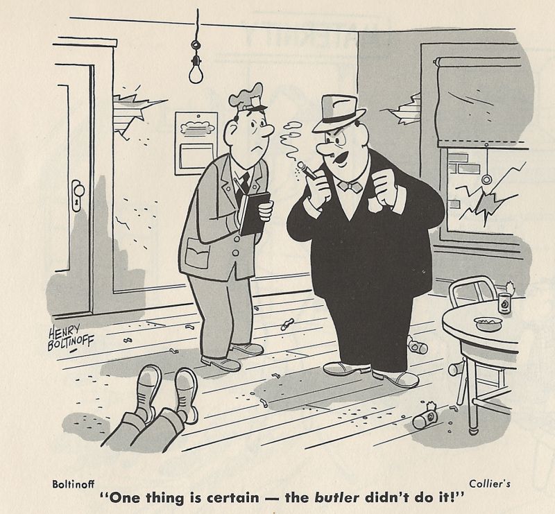 Funny Friday: The Butler Didn’t Do It