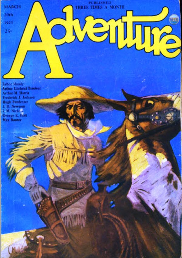 Wednesday Pulp: Adventure, March 20, 1923