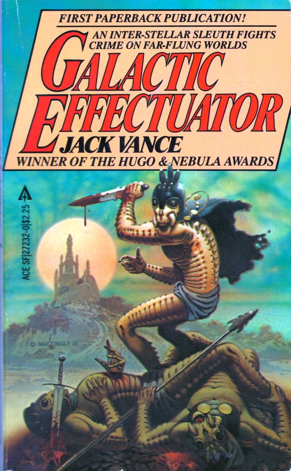 Cover for the book Galactic Effectuator